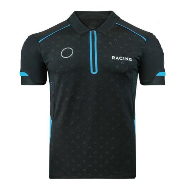 

formula one racing f1 short-sleeved polo shirts, fans, quick-drying cars, culture lovers overalls logo can be customized