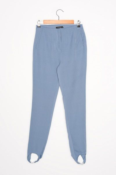 

women's pants & capris trendyol cigarette twoaw22pl0019, Black;white