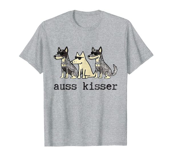 

teddy dog auss kisser t-shirt bull terrier lovers shirt, White;black