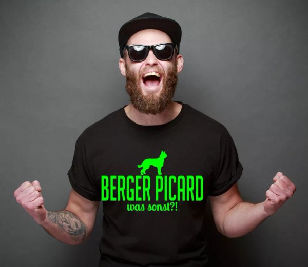 

SALE Berger Picard what sont Dog Dogs Motif Dog Shirt Unisex T-Shirt XL, Mainly pictures