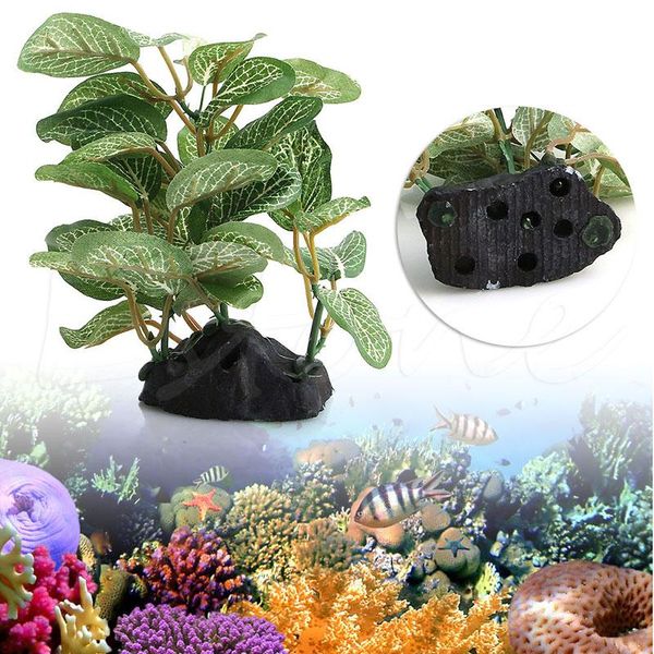 

decorations water plant decoration plastic tree aquarium artificial fish tank ornament good quality