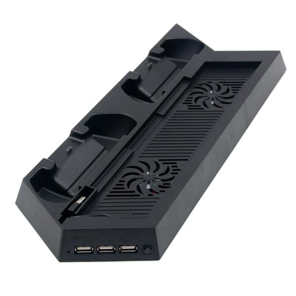 

vertical bracket, used for ps4 handle, with cooling fan, console accessory console, 3 hub port fans & coolings
