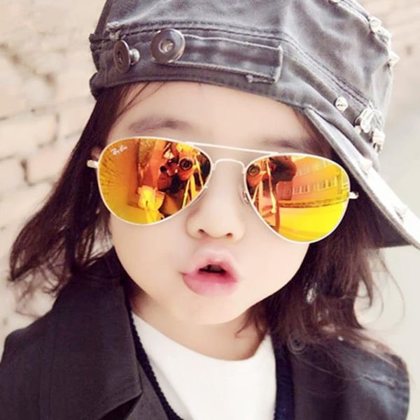 

sunglasses 2021 children's uv proof for boys and girls, Blue
