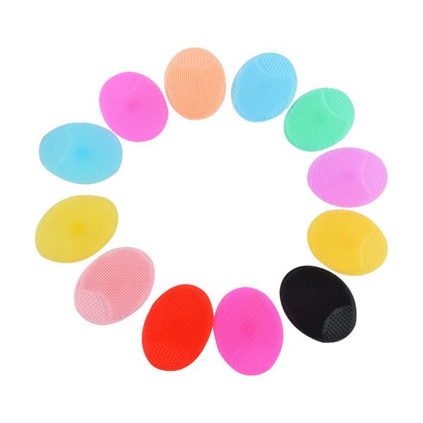 

children bathing silicone bath brushes kids baby washing hair shampoo soft brush