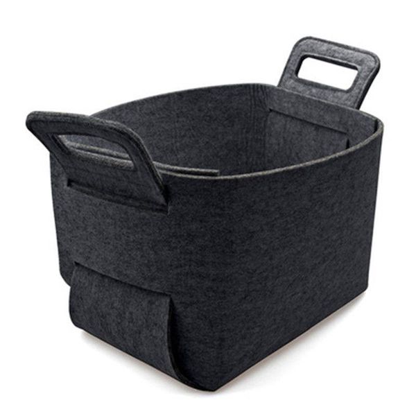 

laundry bags children toys baskets folding cute cartoon felt hamper for dirty clothes book bathroom organizer