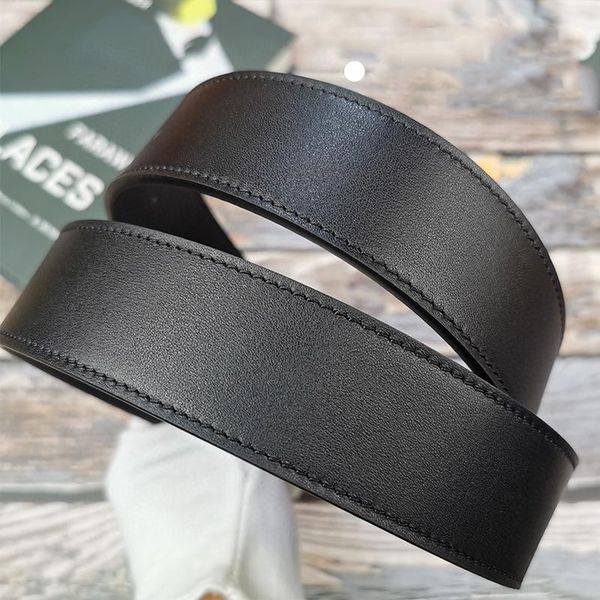 

belts ls-silver-325 3.8cm width leather belt men's and women's, Black;brown