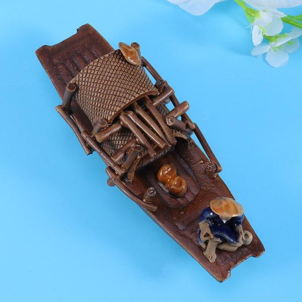 

decorations ceramics boat decor landscaping ornament craft for fish tank aquarium