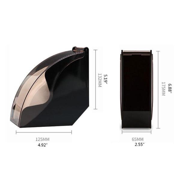 

coffee filters 2021 filter paper holder box with dustproof cover flat square