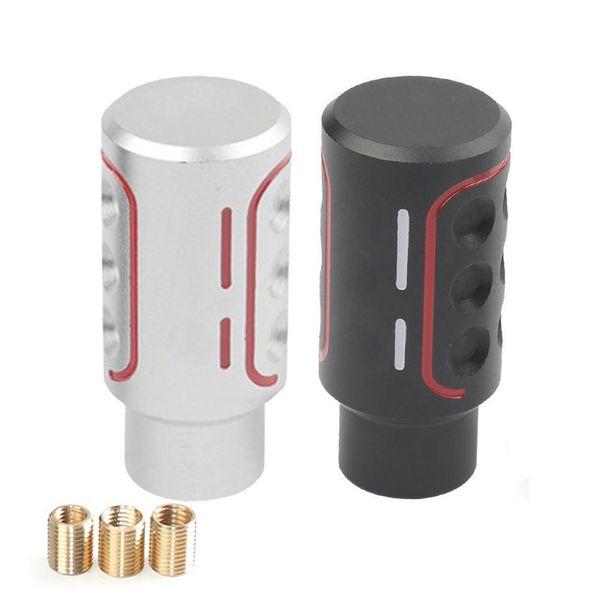 

gear-shift-knob universal car racing aluminum alloy metal gearshift shifter stick lever head manual transmission gearstick