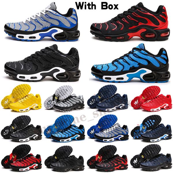 

male tn plus runner shoes mens se ultra mens stripes white blue sneakers retro tns classic outdoor trainers size 40-46, Black;brown