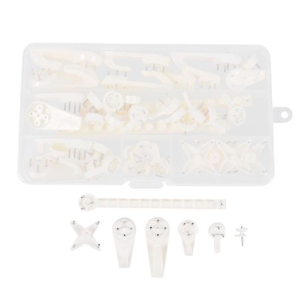 

42pcs picture hooks hanging hangers kit & rails