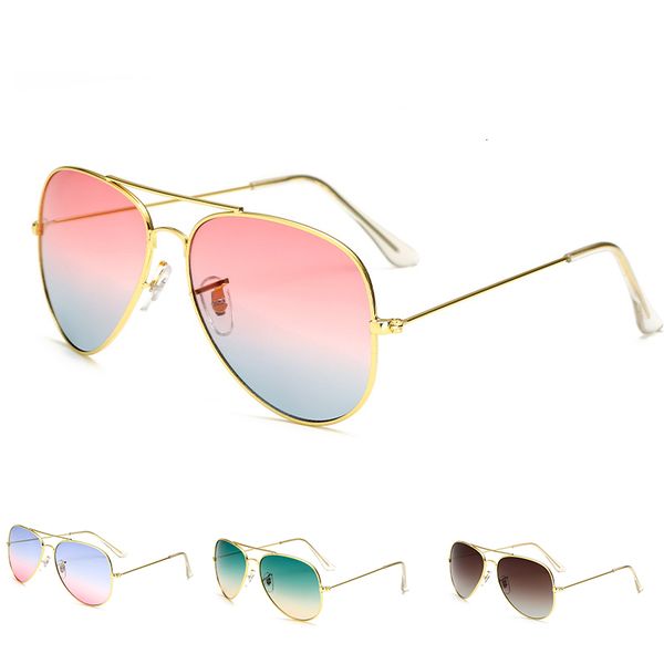 

sunglasses brand designer pilot for women men driving sports fishing metal uv400 3025 sun glasses eyeglasses shades 2021, White;black