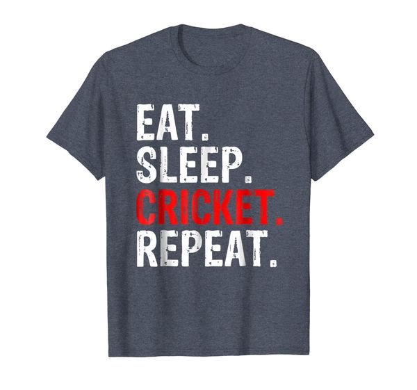 

Eat Sleep Cricket Repeat T-Shirt, Mainly pictures
