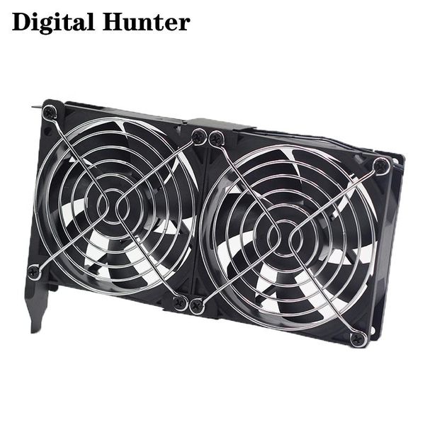 

graphics card fan universal vga cooler 9cm 1/2/3 4pin pwm ultra quiet for deskcomputer chassis pci diy ventilador fans & coolings