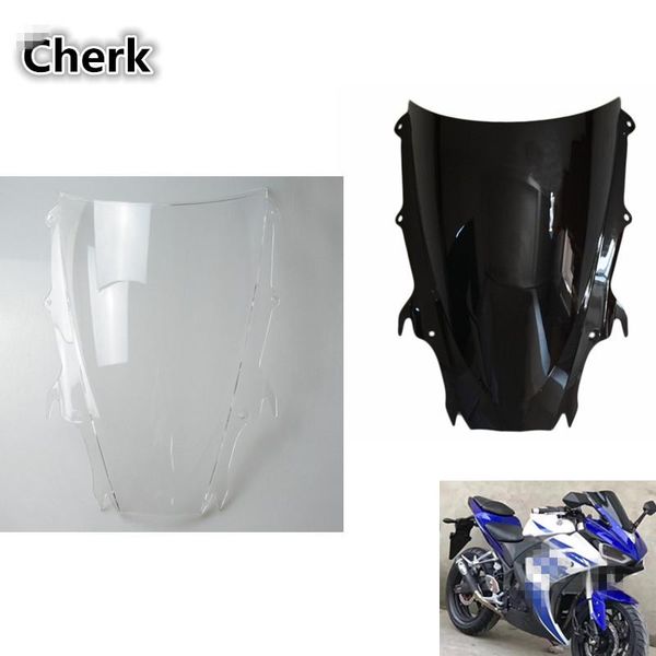 

motorcycle windshield windscreen screen protector wind deflectors double bubble for daytona 675 09-12