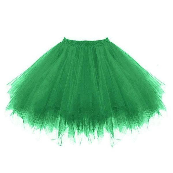 

skirts 2021 women spring s pleated gauze short skirt tutu dancing summer lady club mujer, Black