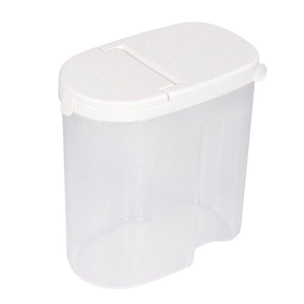 

storage bottles & jars 1pc canister with lid cat jar seal container white