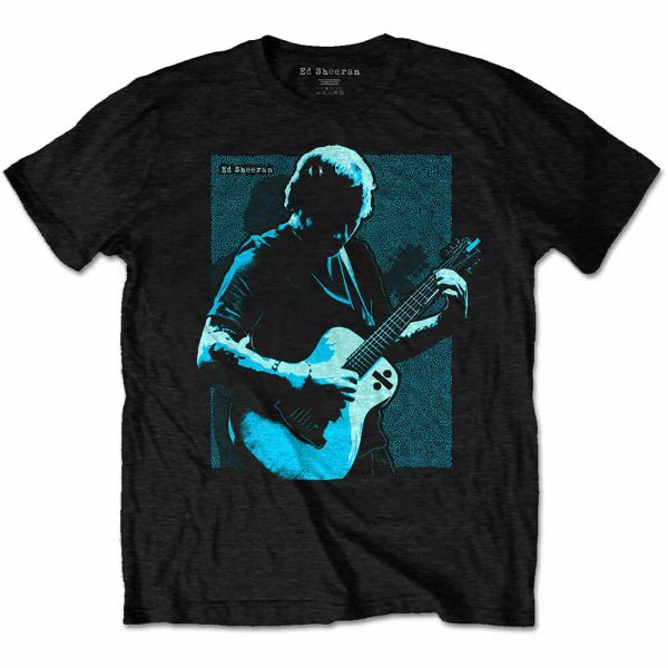 

ed sheeran chords licensed men t-shirt, White;black