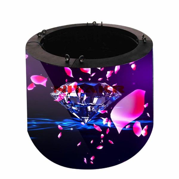 

display p2.5 flexible module 240x120mm 96x48 pixels factory supplied