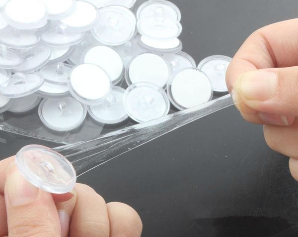 

Ceiling Strong Traceless Small Disc Hook Transparent Suction Home Storage Decorative Poster Hanging Self Adhesive Hooks & Rails