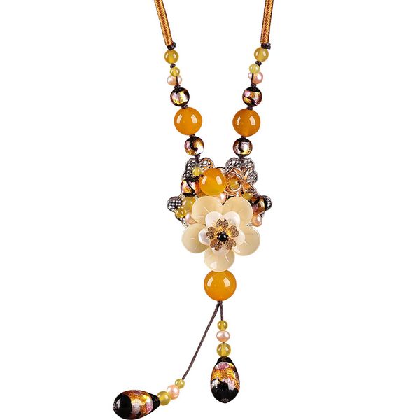 

xianlan356 female long sweater chain in 2020 the new pendant deserve to act the joker high-grade pendant necklace fashion accessor, Silver