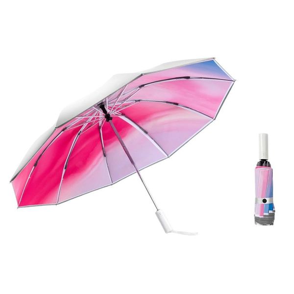 

umbrellas 10k fully automatic umbrella reverse folding fold sun anti-uv sunny