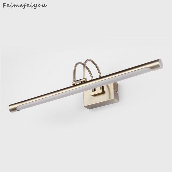 

wall lamps light fixture 42cm bronze bathroom led mirror mounted vanity make-up lights front lamp
