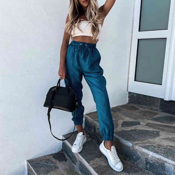 

women harem pants solid casual loose turnip pants femme robe cotton linen trousers long pantalon sportwear ol pencil pants 210412, Black;white