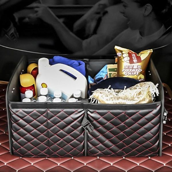 

car organizer trunk storage box for folding reserve car-borne sundries multifunctional bag supplies