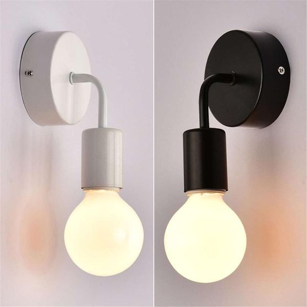 

wall lamp nordic personality creative living room iron fashion modern minimalist bedside home bedroom led light