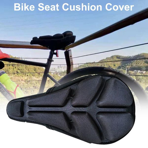 

bicycle saddle soft bike seat cover ventilation comfortable foam cushion sleeve protector for cycling accessories saddles