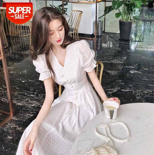 

white hepburn style french retro little dress fragrant sweet temperament #km45, Black;gray