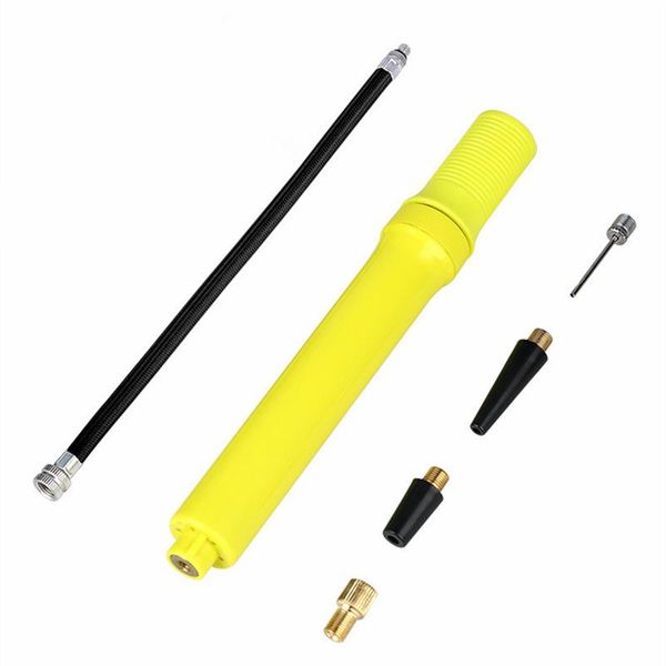 

bike pumps pump mini compressor portable nozzle adapter abs two-way pumping mtb bicycle hand tire ball inflator cycling accessories