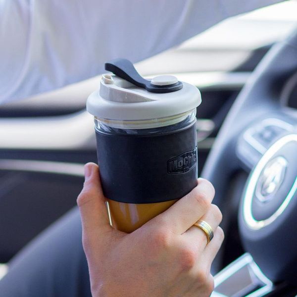 

wine glasses glass water bottle coffee cup anti-spill tea with lid anti-scald high temperature resistance rope