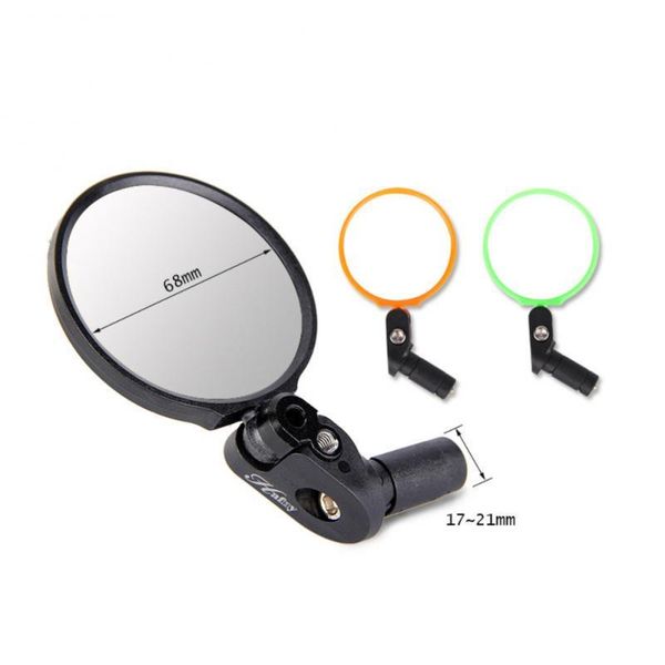 

bike groupsets hafny mirrors nylon fiber base adjustable stainless steel mirror mountain foldable bicycle accessories