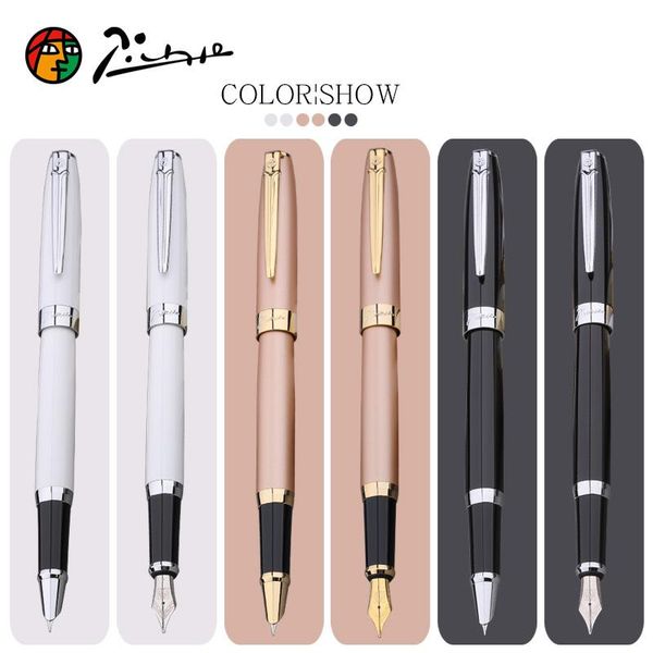 

picasso 717 fountain pen 0.3mm or 0.5mm nib high-end luxury student metal writing good pens