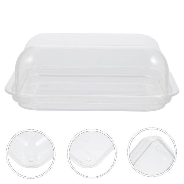 

dishes & plates 1pc butter box crisper preservation storage case with lid