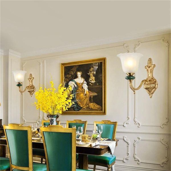 

copper sconceÂ wallÂ lamp contemporary luxury design ceramic light indoor for home bedroom corridor wall lamps