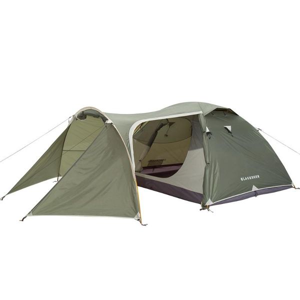 

tents and shelters blackdeer expedition camping tent one bedroom & living room for 3-4 people 150d oxford pu3000 mm hiking trekking