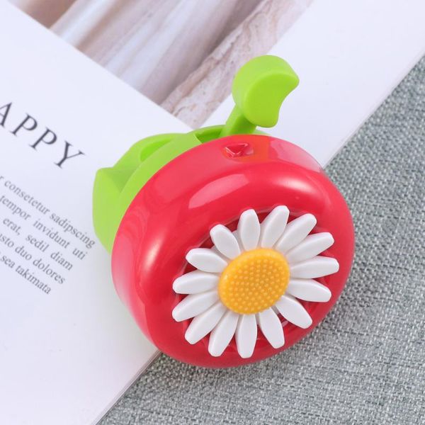 

bike horns 1pc ring bell chrysanthemum pattern accessory (red green)