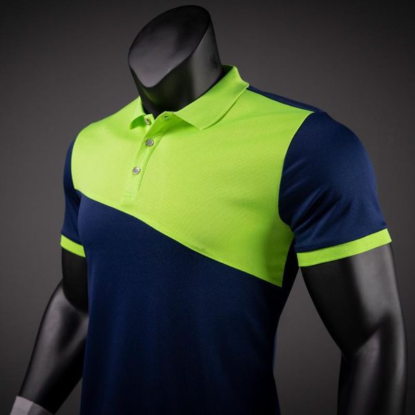 

men's polos summer shirt business casual short long sleeve lapel breathable top, White;black