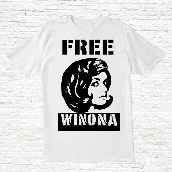 

winona t-shirt (90s / vtg), White;black