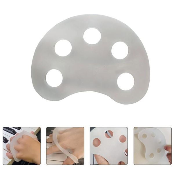 

hand grips 2pcs piano finger exercisers creative trainers (transparent color)