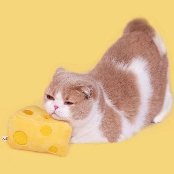 

cat toys pet chew toy cartoon interactive kitten play cute funny puppy teething catnip supplies