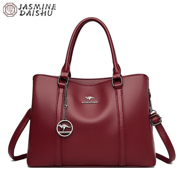 

evening bags fashion pendant women's shoulder bag tassel large capacity casual diagonal 2021 ladies designer simple solid color handbag