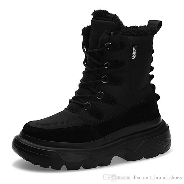 

2021 men boots warm lithe soft winter designer lace type6 triple white black red man boy mens sneakers boot trainers outdoor walking shoes