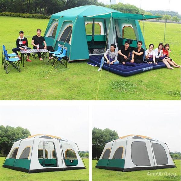 

tents and shelters outdoor big large arty caming tented cams family cabin tent
