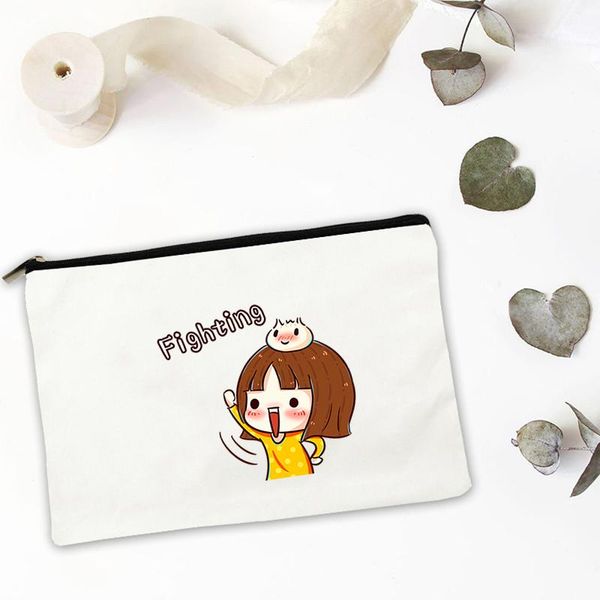 

cosmetic bags & cases bag for makeup mini storage organizer pouch women's travel handbags personal woman make up kawaii
