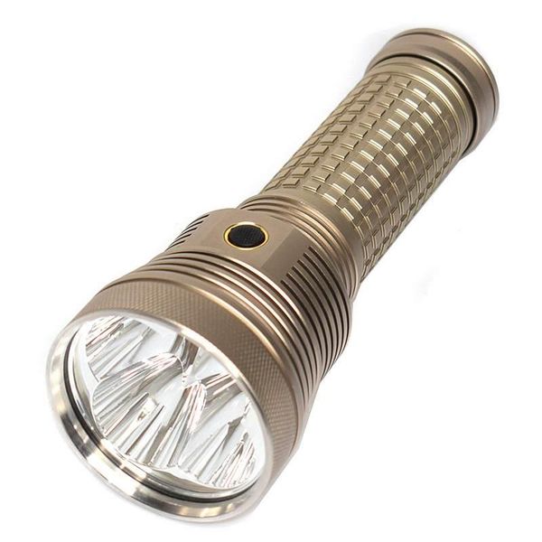 

flashlights torches haikelite ht70 17000lm sst70 5000k 6500k light mode set dimming 18650 battery torch emergency lamp lantern sp