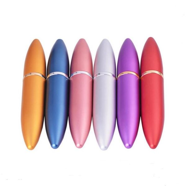 

storage bottles & jars 100pcs 6ml mini refillable portable aluminum atomizer perfume empty airless pump cosmetic containers